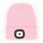 Night Scope Women's LED Beanie Pink