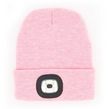 Night Scope Women's LED Beanie Pink