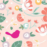Nora Fleming Hummingbird cocktail napkins with colorful floral design, perfect for entertaining and gifting. Available at Be Charmed