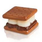 Nora Fleming "Gimme S'more" Mini Charm – Hand-painted ceramic s'mores accent for serveware, available at Be Charmed