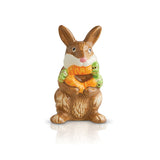 Nora Fleming Funny Bunny Mini Easter bunny decorative insert for platters, spring entertaining, and seasonal décor from Be Charmed, Available at Be Charmed