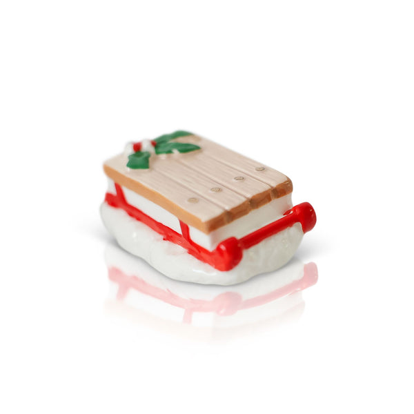 Nora Fleming Ho Ho Whoa! Mini ceramic accessory, festive holiday serveware accent for entertaining. Available at Be Charmed.
