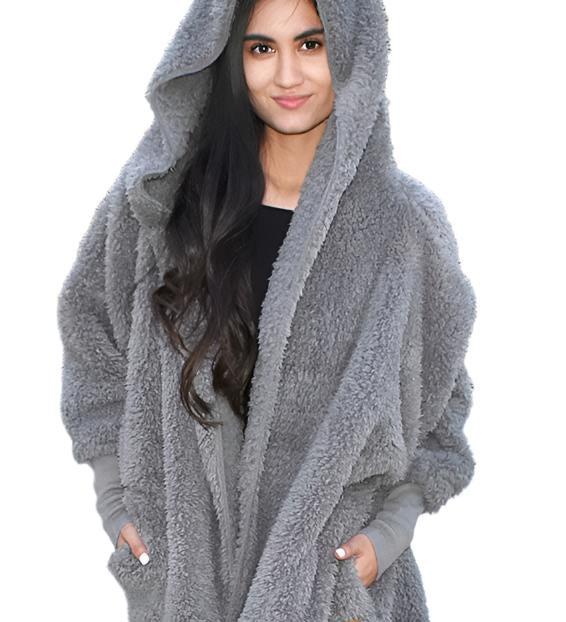 Nordic Beach Cozy Cardigan Grey Kitten