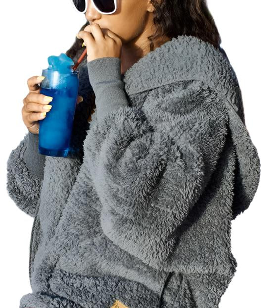 Nordic Beach Cozy Cardigan Koala Grey