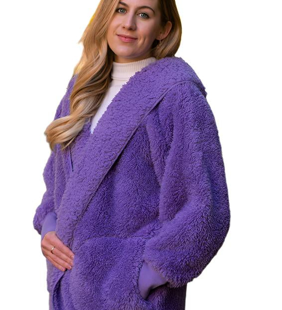 Nordic Beach Cozy Cardigan Lavender Mist