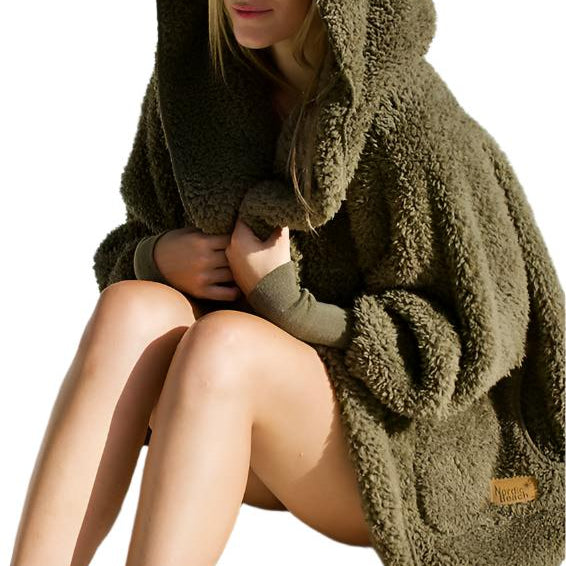 Nordic Beach Cozy Cardigan Olive U