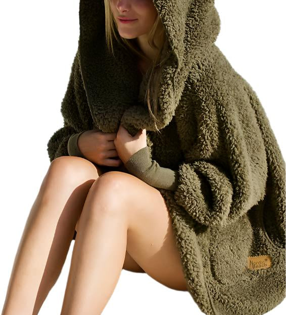 Nordic Beach Cozy Cardigan Olive U