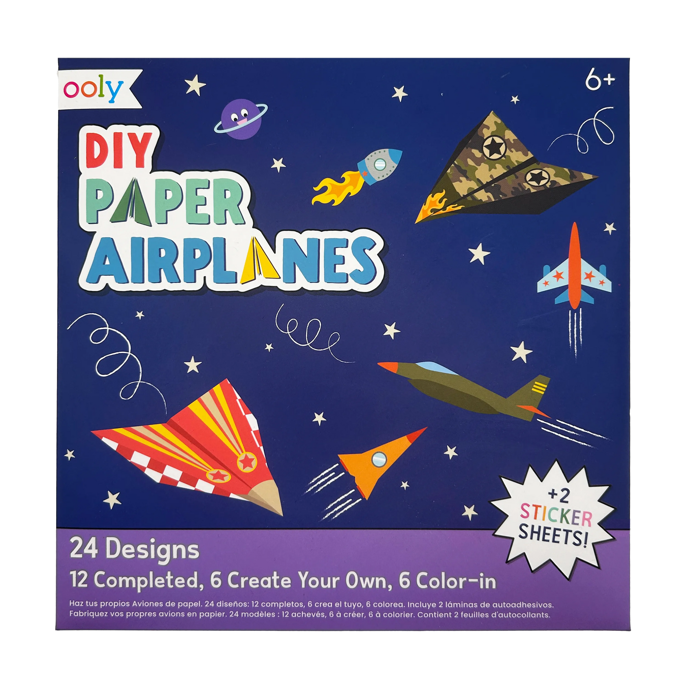 OOLY DIY Paper Airplanes OOS