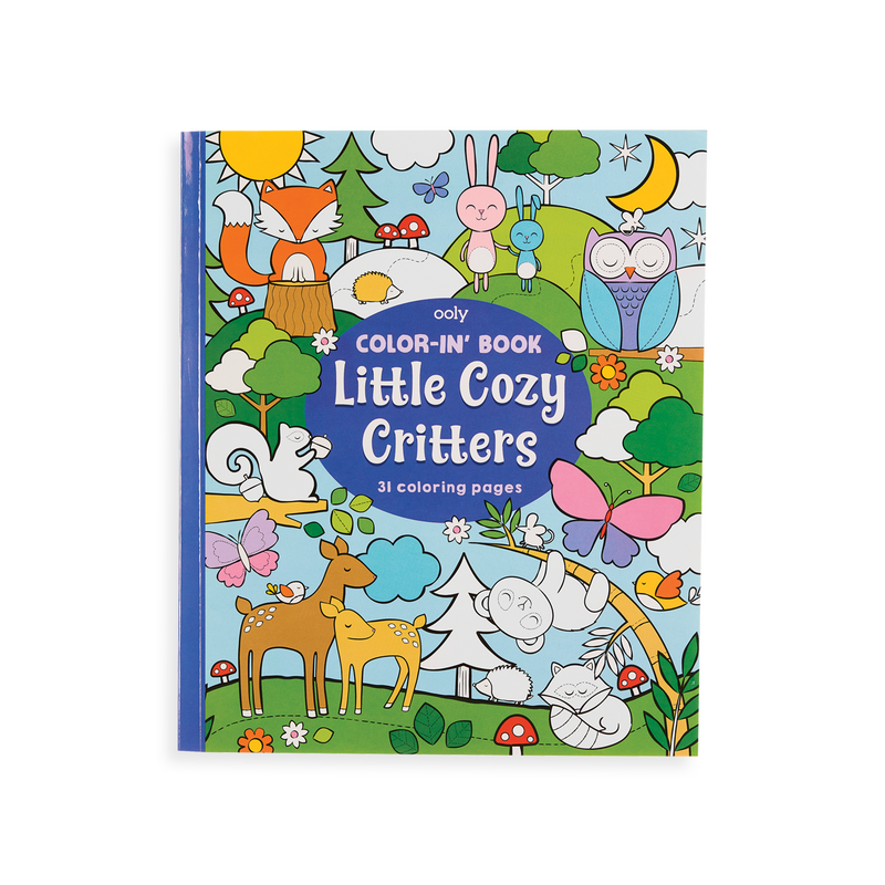 OOLY - Coloring Book -  Little Cozy Critters