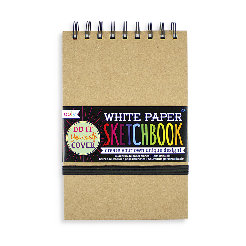 OOLY - DIY Sketchbook - Small - White