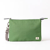 A lightweight and sustainable Artichoke Ori Carnaby Crossbody bag featuring three secure interior compartments, available at Be Charmed.