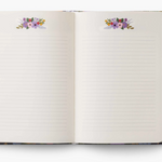 Rifle Paper Co Garden Party Journal with floral hardcover, matching gold pen, and lined pages. Stylish and gift-ready. Available at Be Charmed.