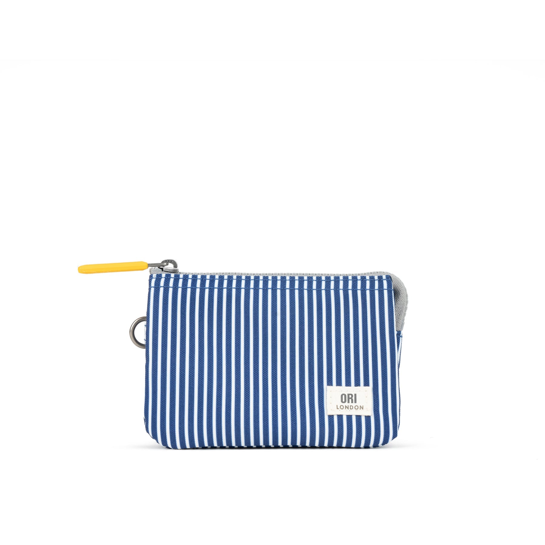 A compact, weather-resistant Hickory Ori Carnaby canvas zip-around wallet with internal card slots, available at Be Charmed.
