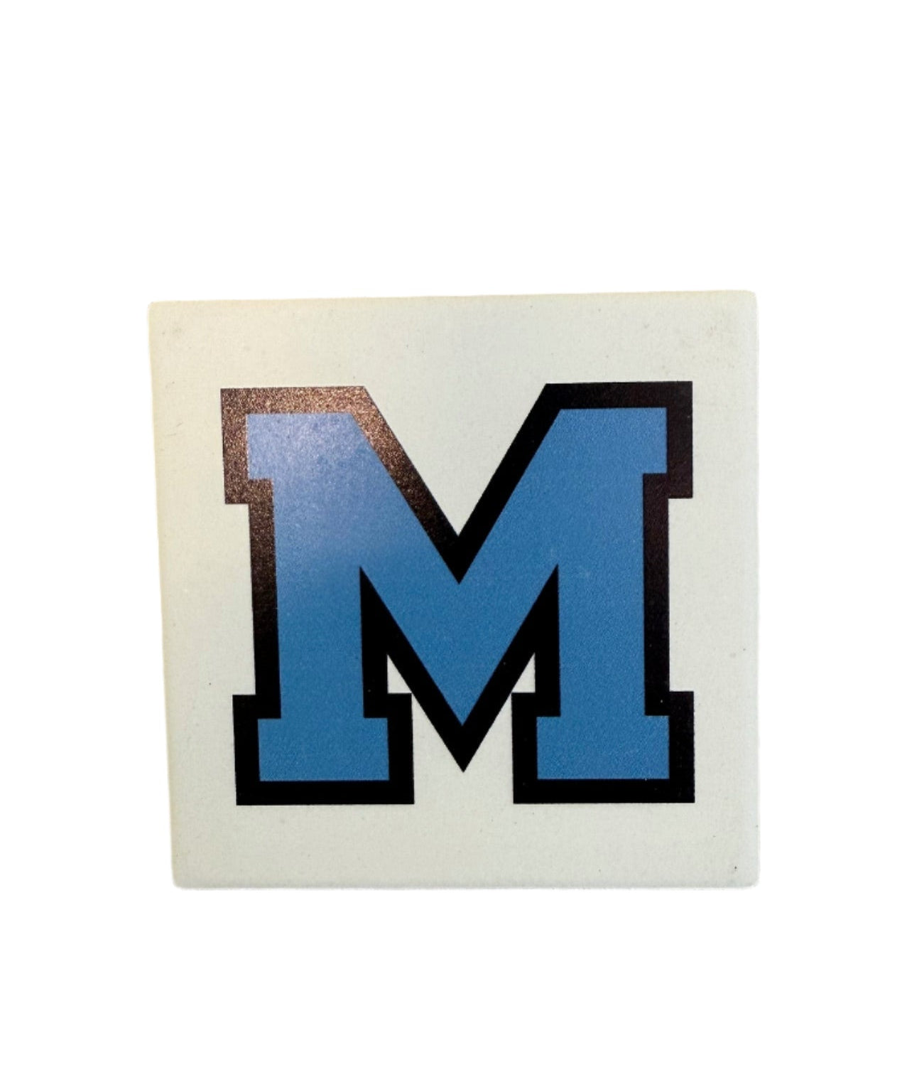 Paint The Town - Coaster - Medfield "M" Logo