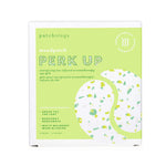 Patchology Perk Up Eye Gel Singles – Energizing under-eye gel patches with green tea, bergamot, and arnica to awaken and de-puff tired eyes. Single-use treatment delivers instant refreshment and hydration. Perfect for early mornings or long days. Available at Be Charmed.