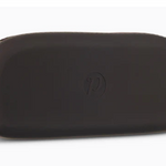 Coffee Peepers silicone eyeglass case in soft, flexible material—ideal for protecting reading glasses or sunglasses. Lightweight and travel-friendly. Available at Be Charmed.