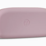 Lilac Peepers silicone eyeglass case in soft, flexible material—ideal for protecting reading glasses or sunglasses. Lightweight and travel-friendly. Available at Be Charmed.