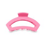 Peonies Open Teleties Hair Clip with bendable teeth, strong hold and open design—available at Be Charmed.