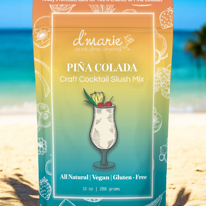 D'marie Craft Cocktail Slush Mix Pina Colada