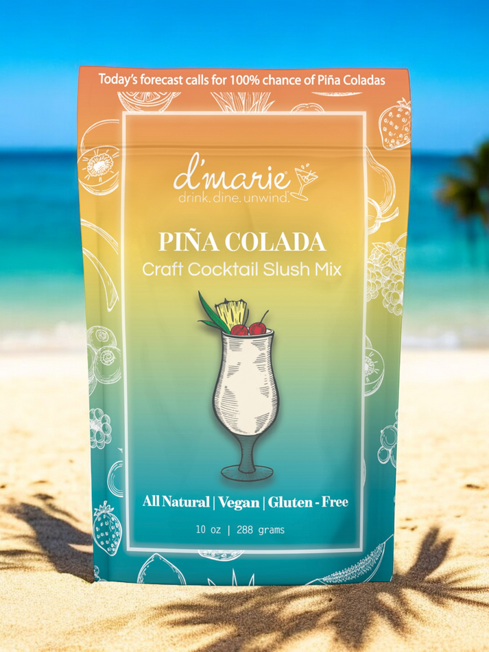 D'marie Craft Cocktail Slush Mix Pina Colada
