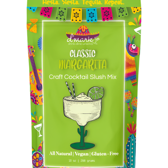 D'Marie Craft Cocktail Slush Mix  Classic Margarita