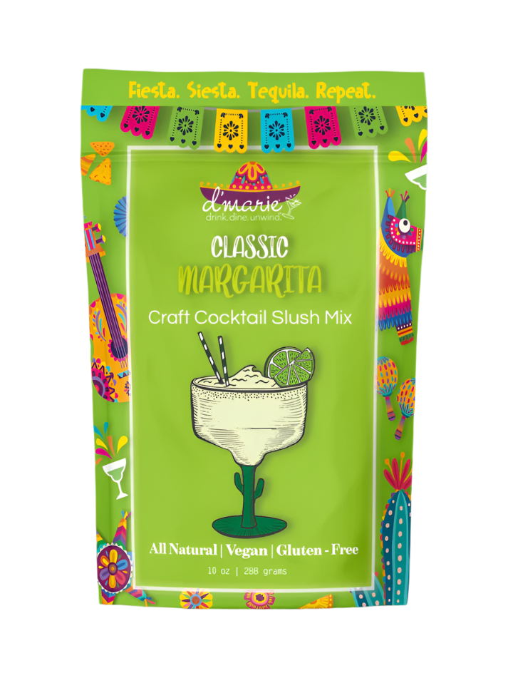 D'Marie Craft Cocktail Slush Mix  Classic Margarita