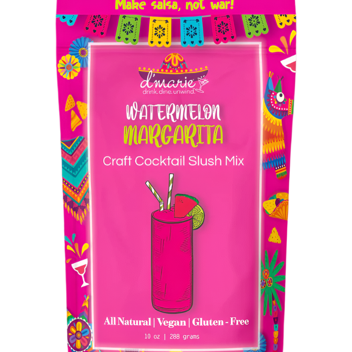 D'marie Craft Cocktail Slush Mix Watermelon Margarita
