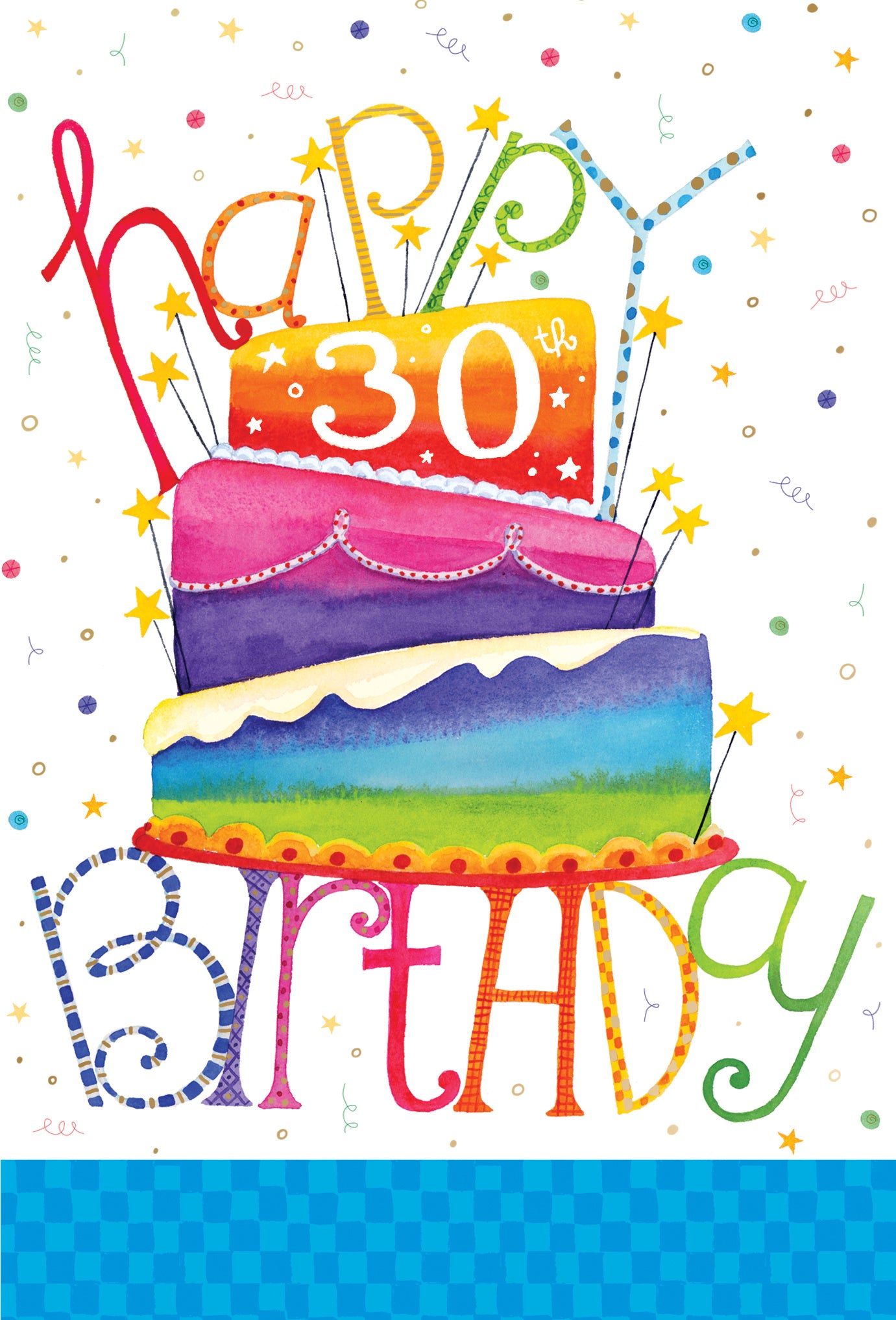 Pictura - 30th Birthday Card - 60936