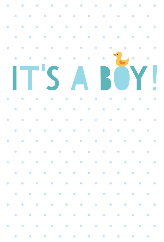 Pictura - Baby Boy Card - 61523