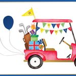 Pictura - Birthday Card For Him - Golf Cart - 61058