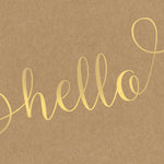 Pictura - Blank Card Hello - 61005