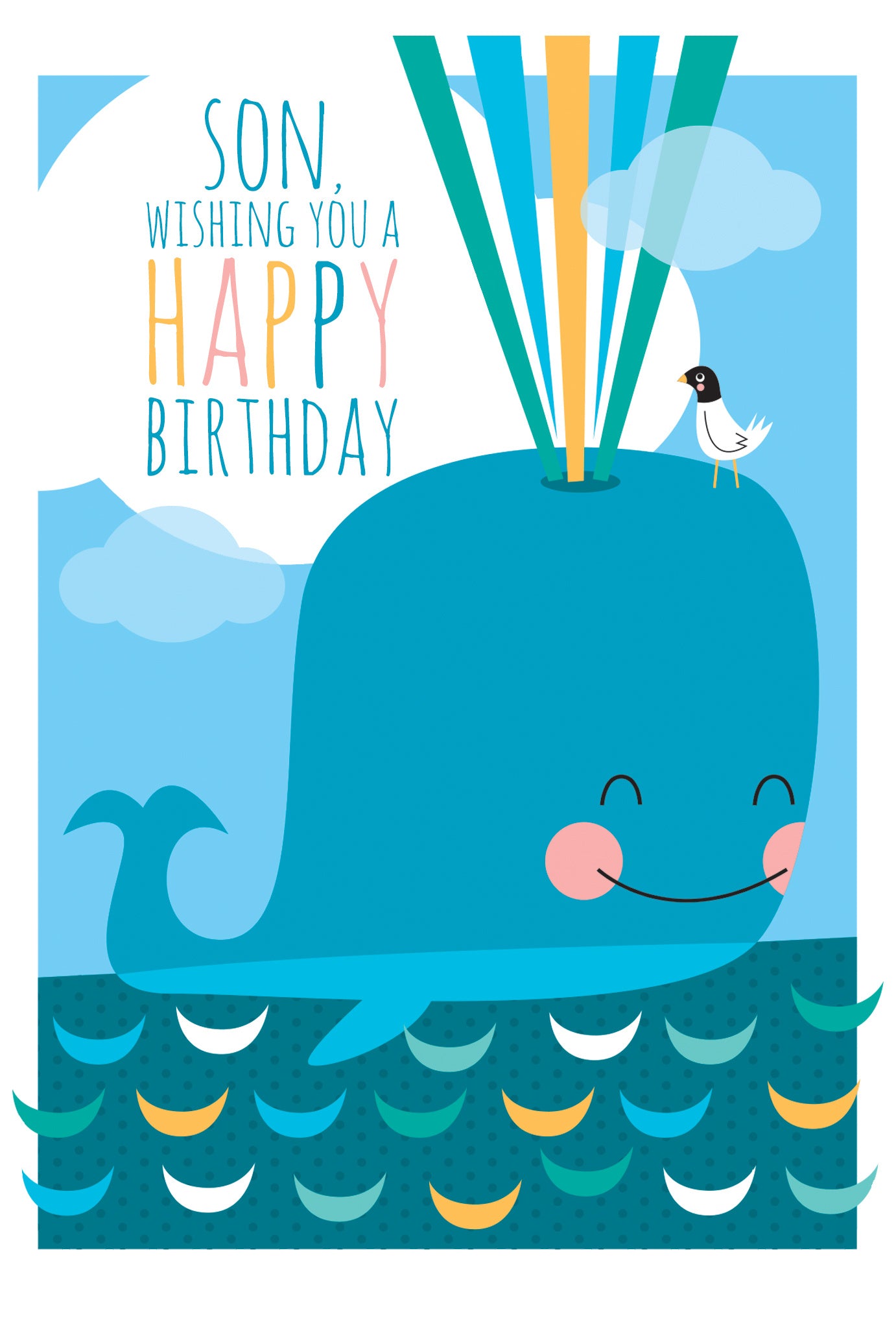 Pictura - Son Birthday Card - 60115