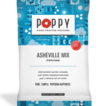 Poppy Handcrafted Popcorn Asheville Mix Snack Bag with a gourmet cheddar and caramel blend in a portable, sweet-and-savory snack, available at Be Charmed