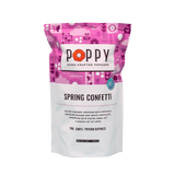Poppy Handcrafted Spring Confetti popcorn with colorful sweet coating and gourmet crunch, festive snack perfect for gifting, Available at Be Charmed