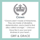 Product Card for Lola Crown Pendant. Available at Be Charmed