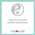 Product card for Lola Pendant Furever All Gold . Available at Be Charmed