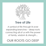 Product Card for Lola Tree of Life Pendant. Available at Be Charmed