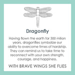Product card for a Lola Dragonfly Pendantt. Available at Be Charmed