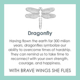 Product card for a Lola Dragonfly Pendantt. Available at Be Charmed