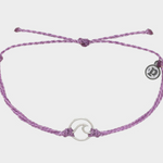 Pura Vida - Silver Wave Lavender Bracelet