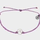 Pura Vida - Silver Wave Lavender Bracelet