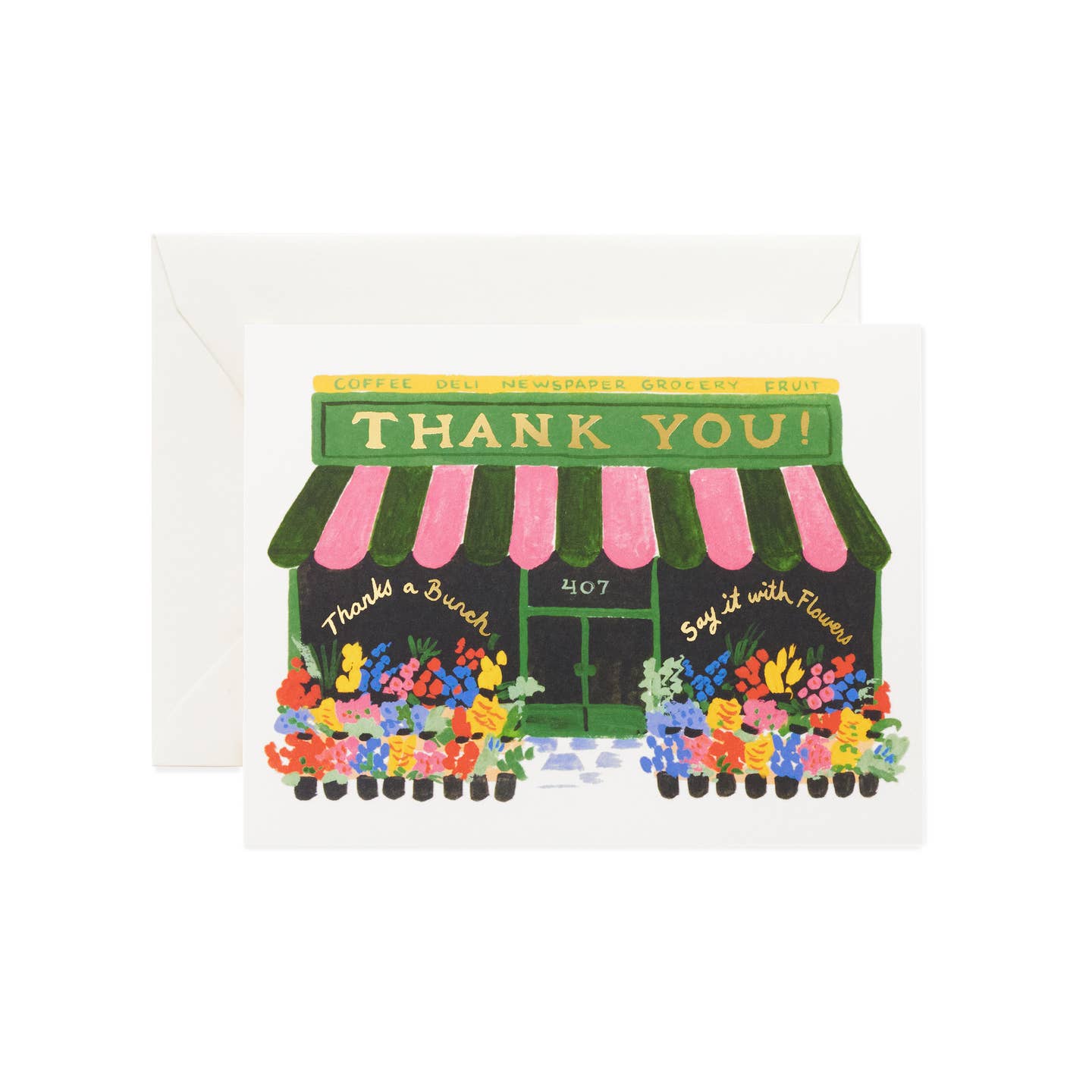 Rifle Paper Co Boxed Thank You Cards Flower Shop