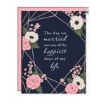 Rosanne Beck - Anniversary Card - The Day We Married
