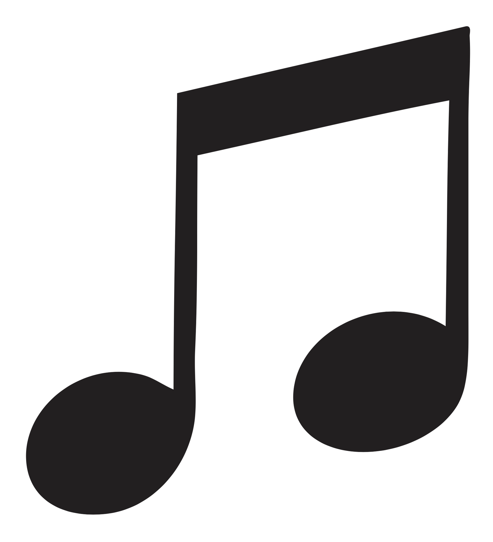 A black and white image of a rustic marlin wood block with a music note design. Available at Be Charmed