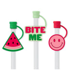 Swig Melon Slice Straw Topper Set
