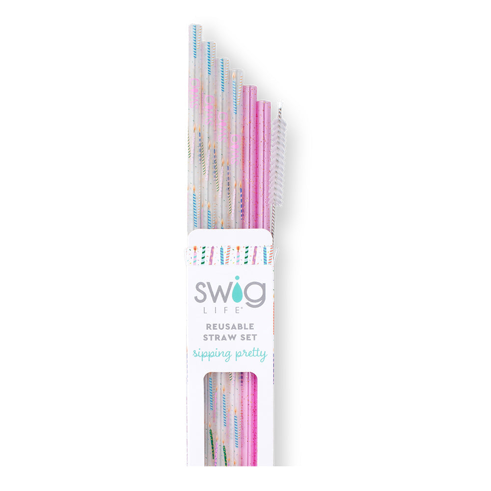 Swig Make a Wish Straw Set