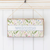 Rustic Marlin - Twine Sign - Spring Florals Welcome