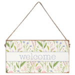 Rustic Marlin Twine Sign Spring Florals Welcome