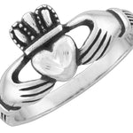 Wheeler Claddagh Sterling Silver Ring 