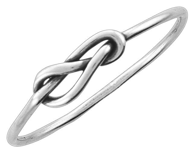 Wheeler Knot Sterling Silver Ring 